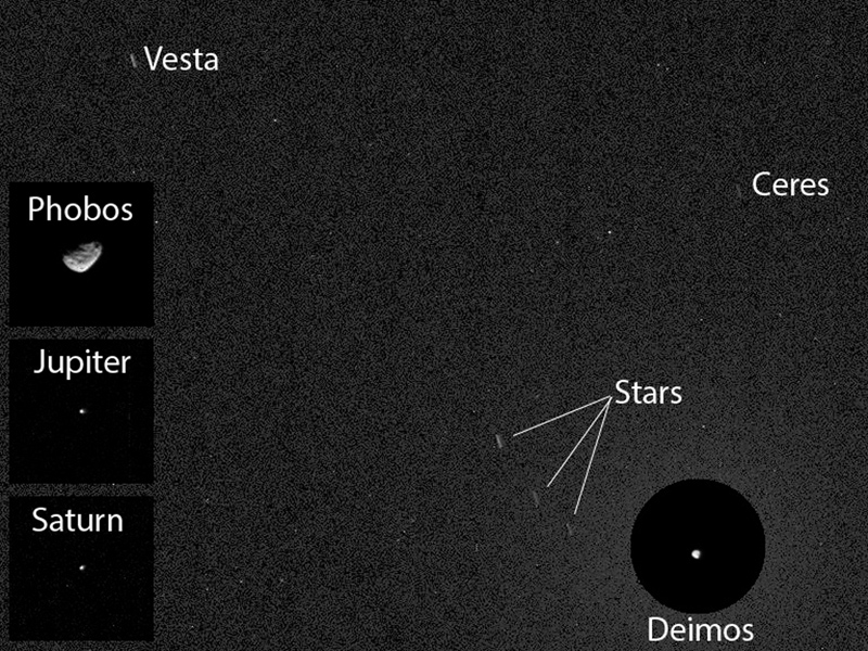 Illustration for article titled The First Image Of An Asteroid As Seen From The Surface Of Mars